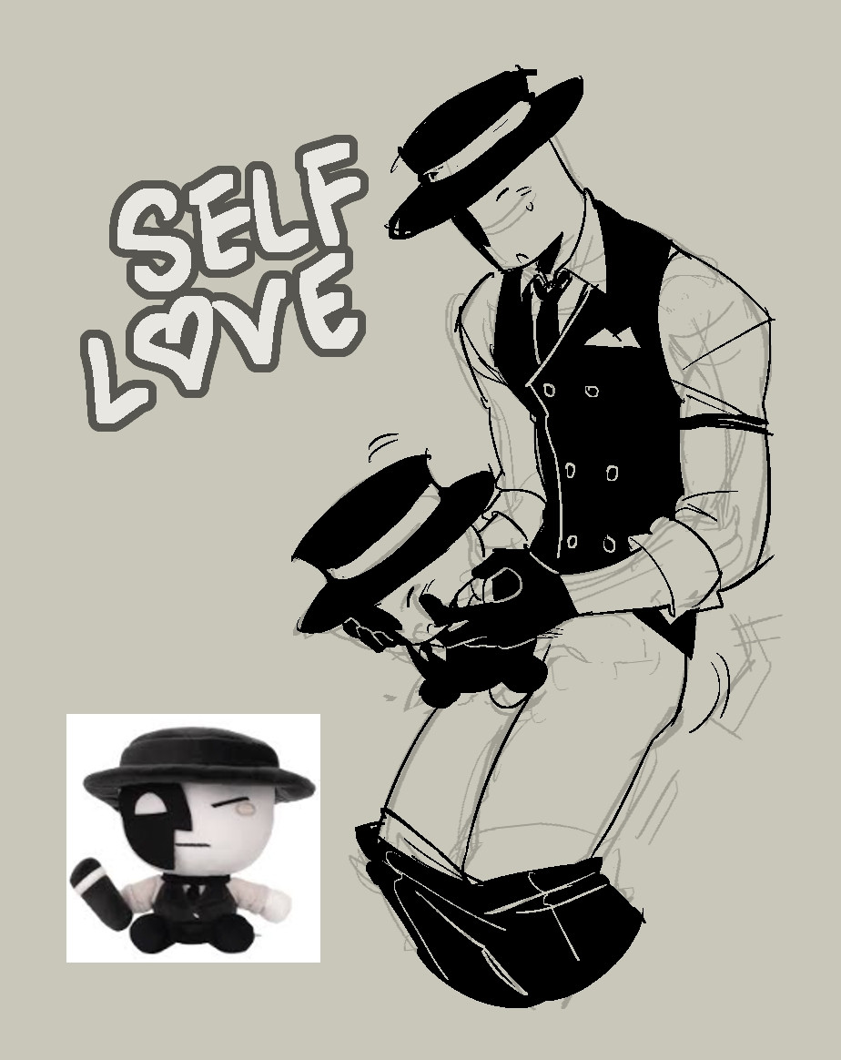 1boy, artful (die of death), balls, die of death (roblox), eggoarchives, pants down, plushie, plushophilia, reference image, roblox, roblox game, robloxian, sketch, tagme