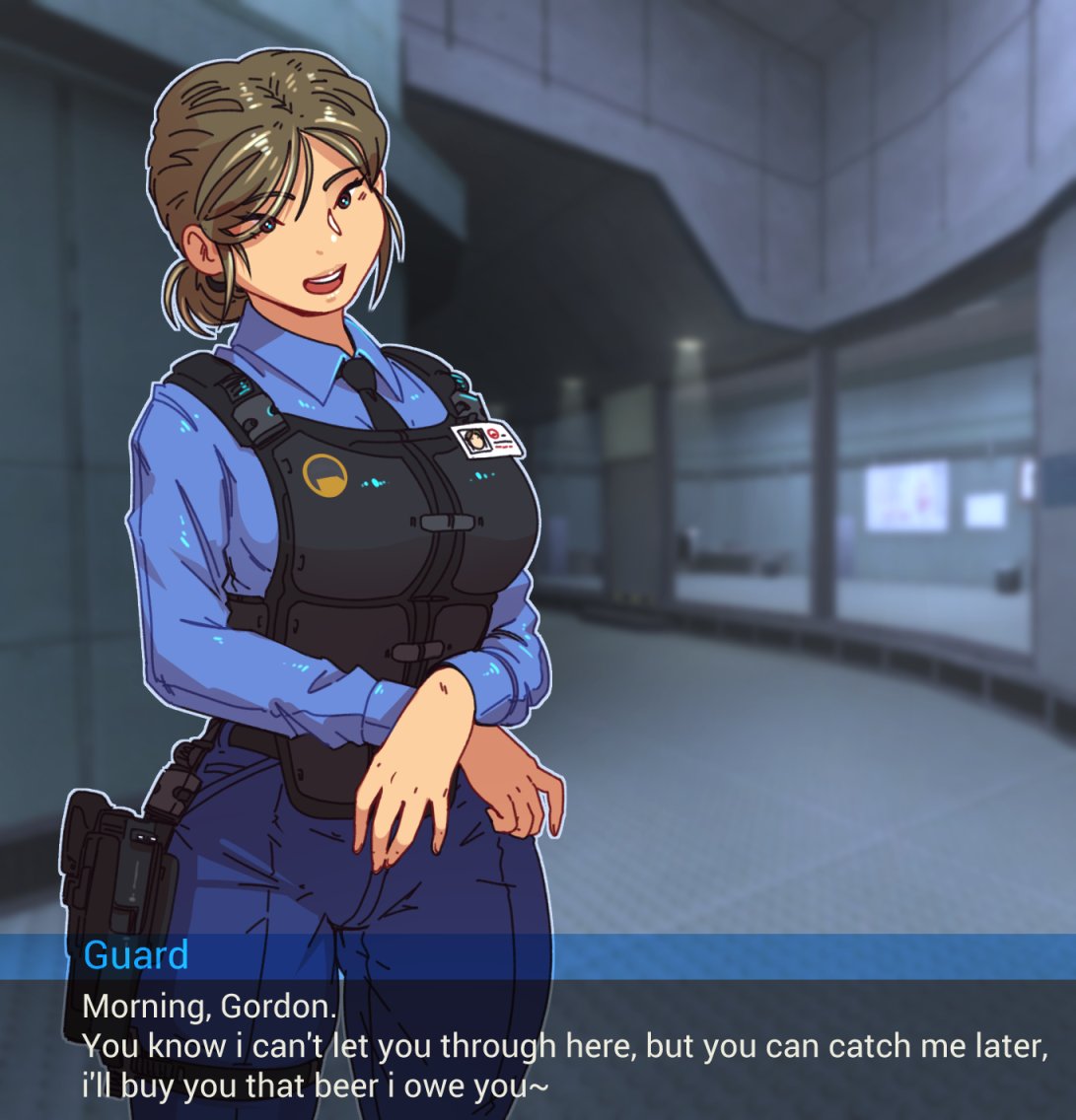 Barney Calhoun (Half-Life) Rule 34 Image