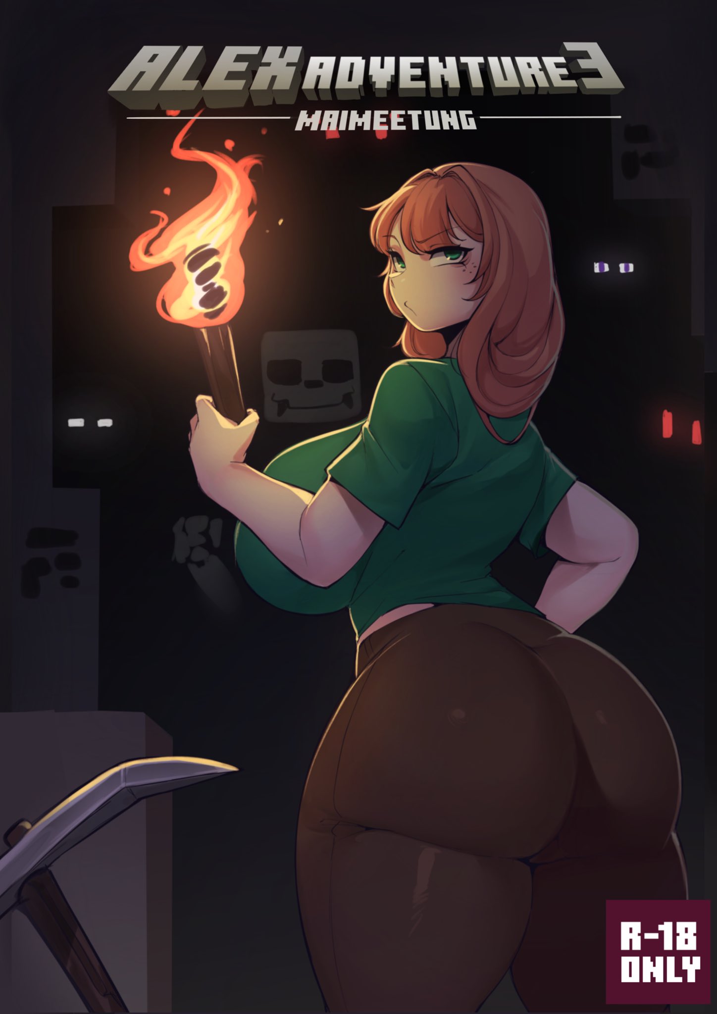 Alex (Minecraft) Rule 34 Image