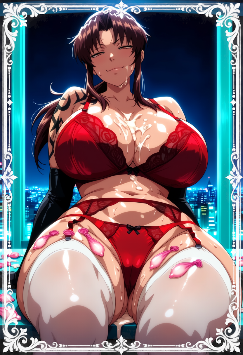 Revy (Black Lagoon) Rule 34 Image
