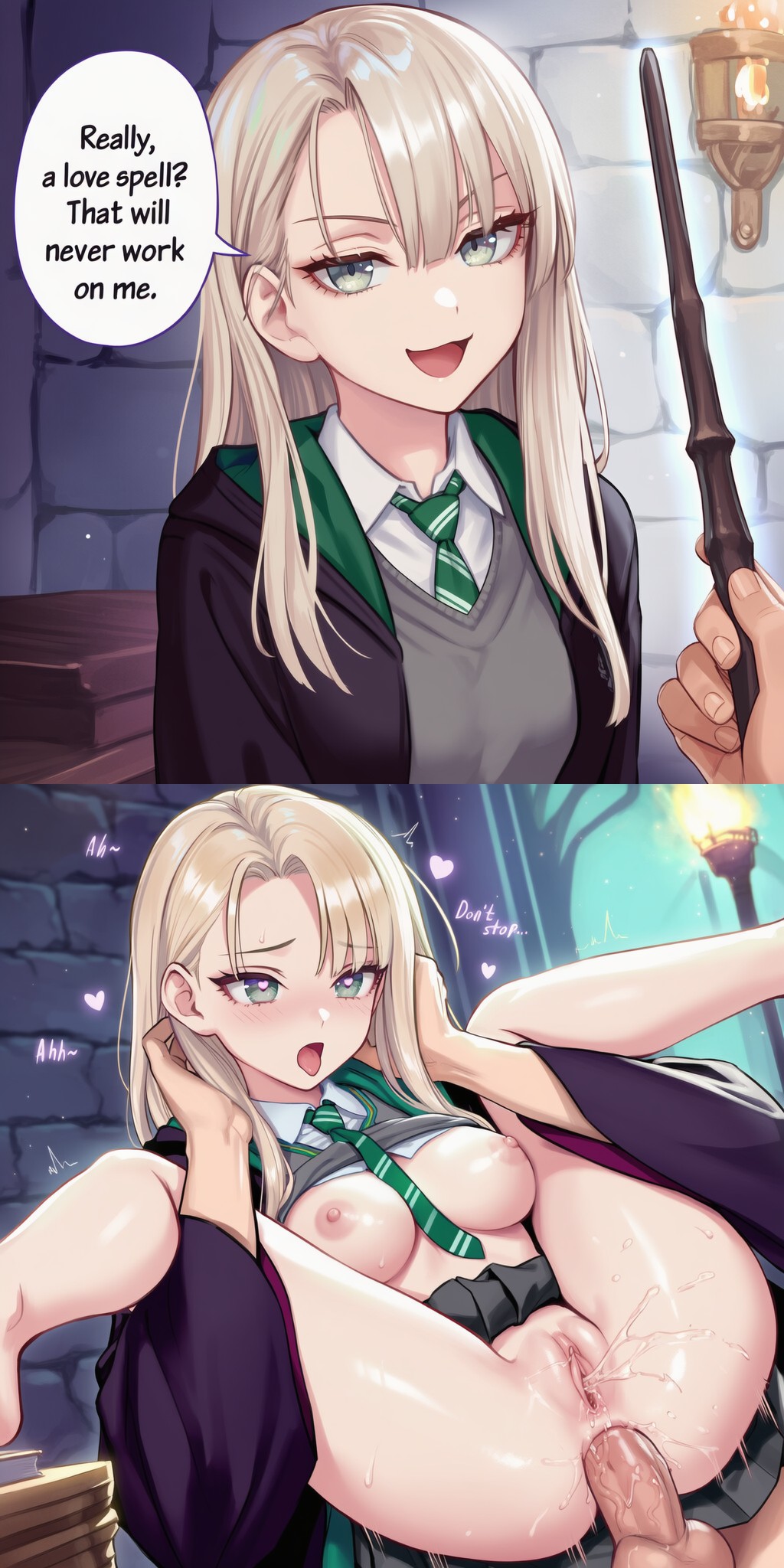 Draco Malfoy (Harry Potter) Rule 34 Image
