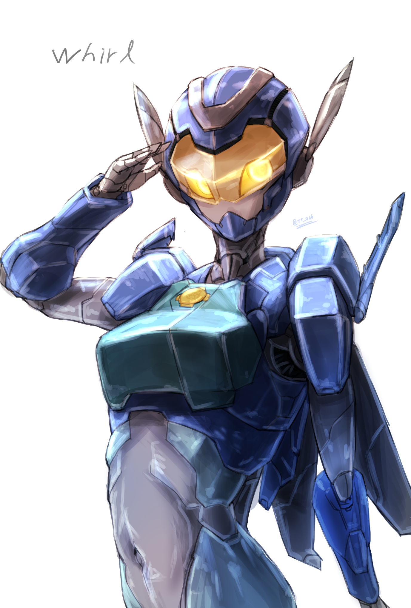 1girls, alien, alien girl, belly, belly button, breasts, curvy, curvy body, curvy female, curvy figure, cute, cute eyes, female, female focus, female only, grey body, grey skin, humanoid, machine, mechanical, navel, oberon (artist), partially clothed, rescue bots, rescue bots academy, robot, robot girl, simple background, small breasts, solo, solo female, transformers, visor, whirl (transformers), white background, wings, yellow eyes
