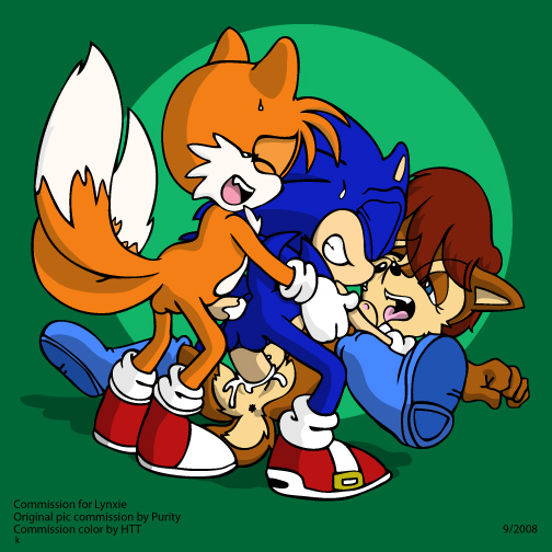 2008 anthro anus archie_comics auntymoira bisexual canine chipmunk cum female fox fur hedgehog interspecies lying male mammal miles_prower mobian_(species) multiple_males nude on_back penis purity sally_acorn sega sex sonic_(series) sonic_satam sonic_the_hedgehog sonic_the_hedgehog_(archie) sonic_the_hedgehog_(comics) sonic_the_hedgehog_(series) spread_legs standing straight tagme tails yaoi