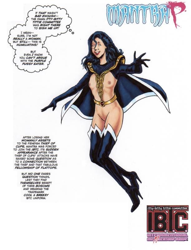 1girls adam_walters black_hair cape female female_only functionally_nude gender_transformation genderswap genderswap_(mtf) human human_only itty_bitty_titty_committee light-skinned_female light_skin malibu_comics mantra_(marvel) marvel rule_63 straight_hair tebra thighhighs ultraverse