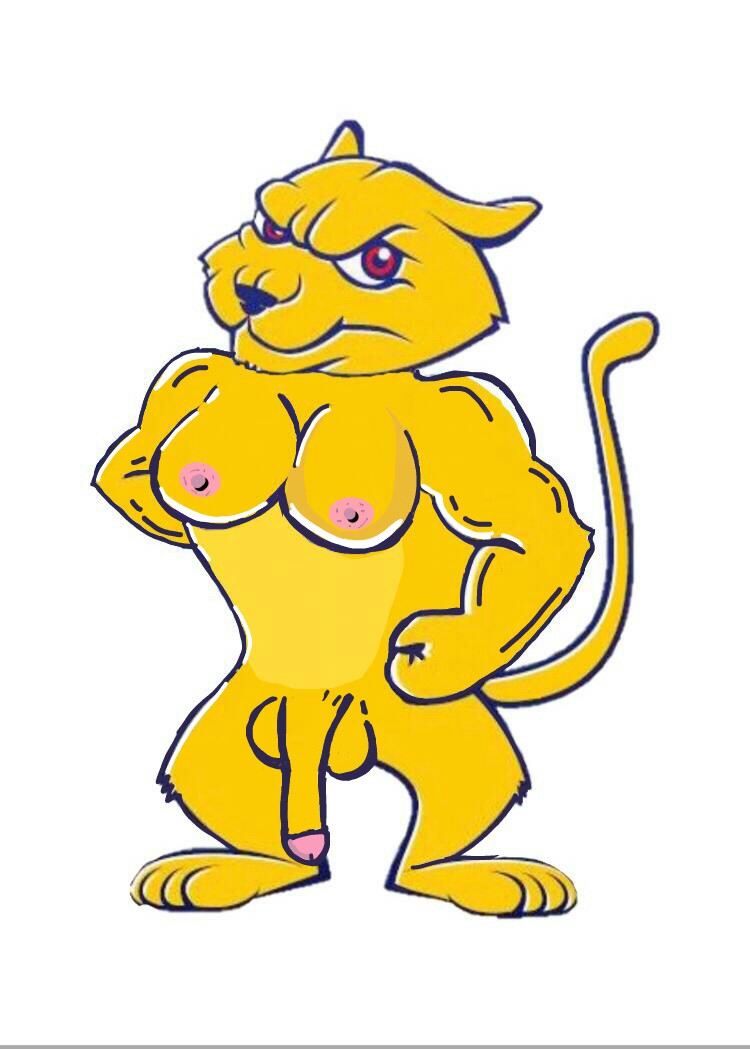 1futa 2d animal_penis anthro breasts feline furry futanari gay human intersex nipples penis puma puma_u solo