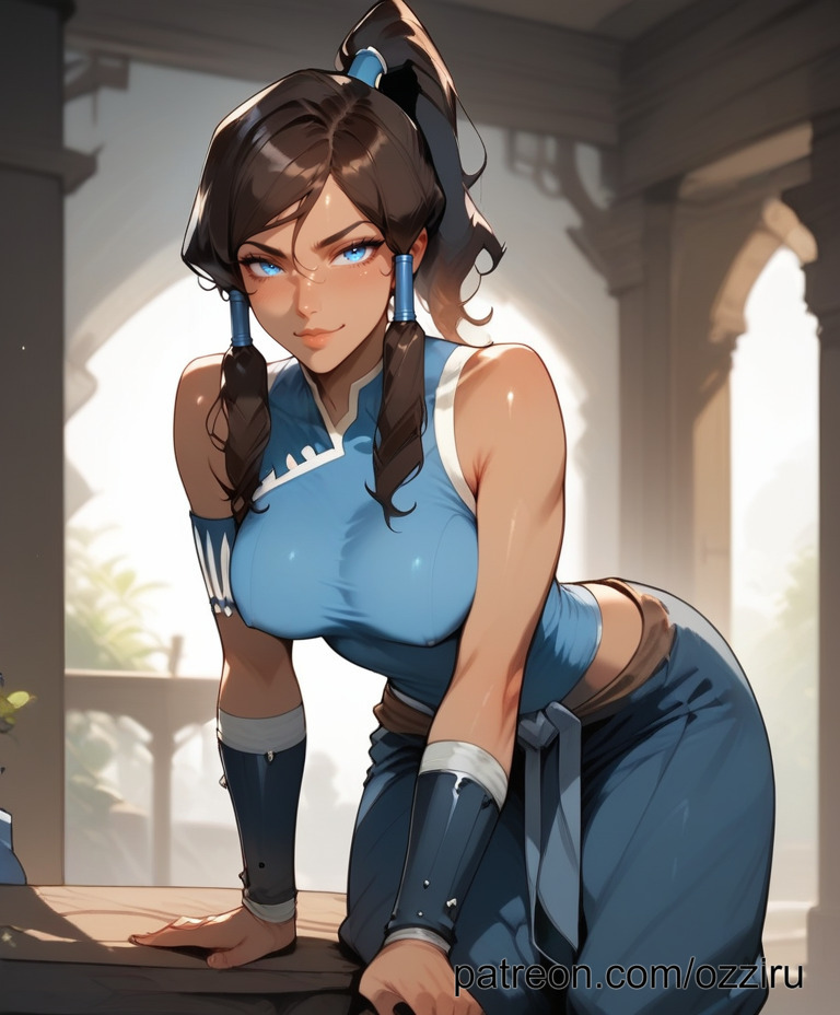 ai_generated avatar_the_last_airbender female korra ozziru stable_diffusion the_legend_of_korra
