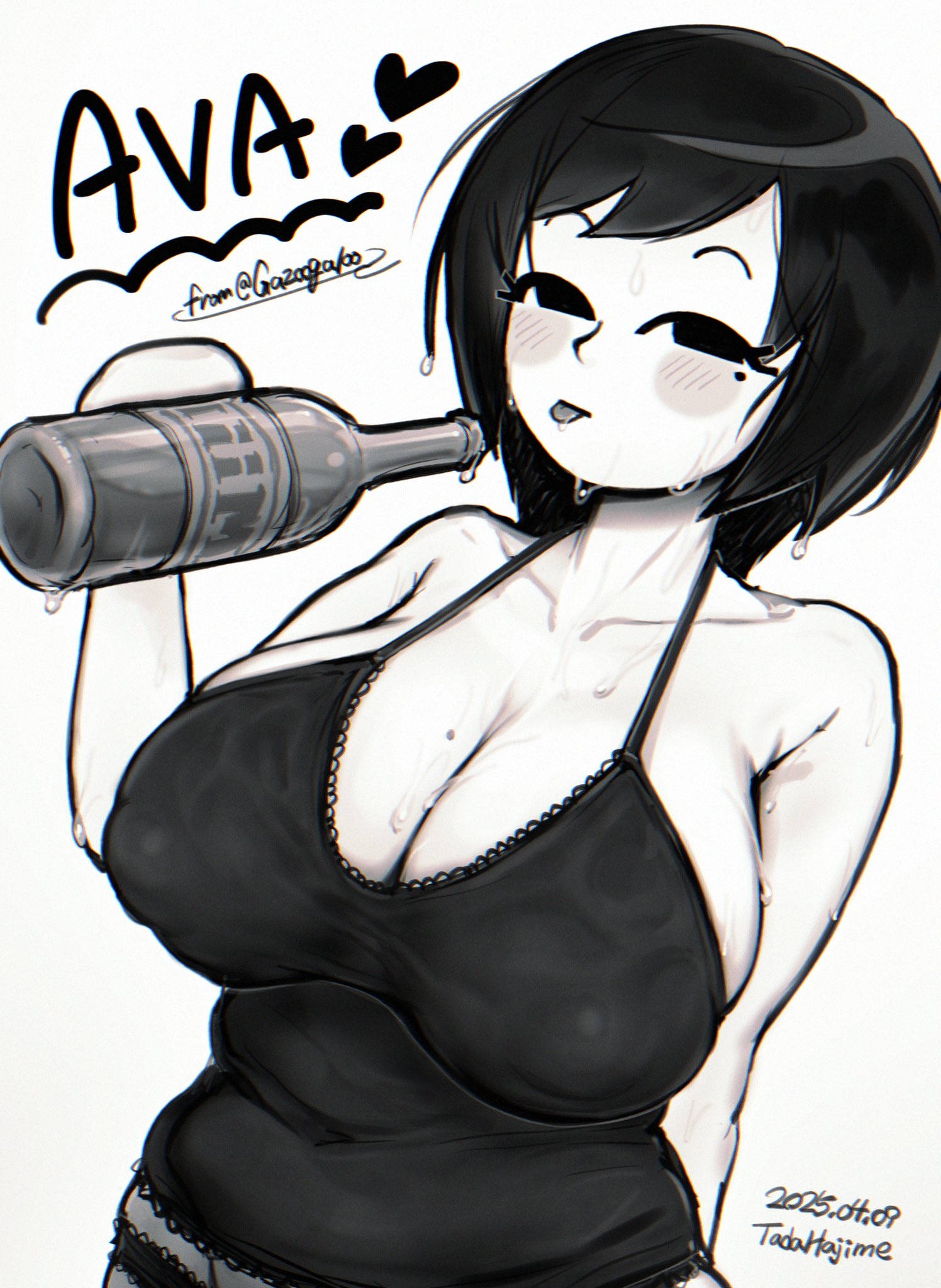 artist request, ava (gazoogaloo), mii, nintendo, oc