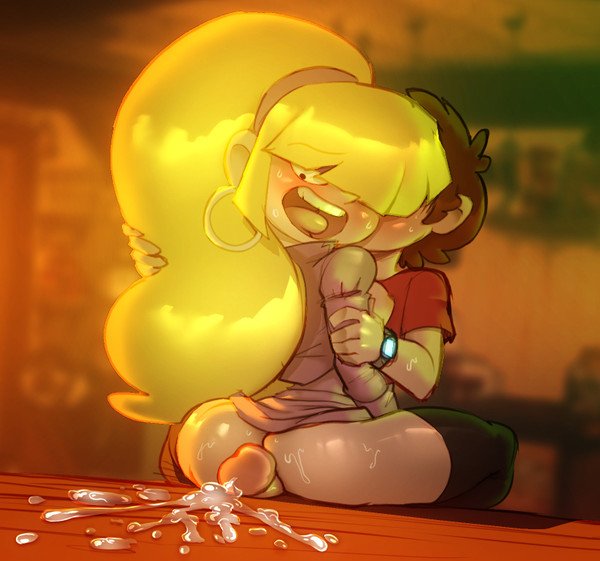 ass, assjob, big penis, bigdad, blonde hair, buttjob, cum, cum on ass, dipcifica, dipper pines, disney, disney channel, disney xd, fanon couple, female, gravity falls, light skin, light-skinned male, male, pacifica northwest, penis, sitting on penis, smooth skin, watch