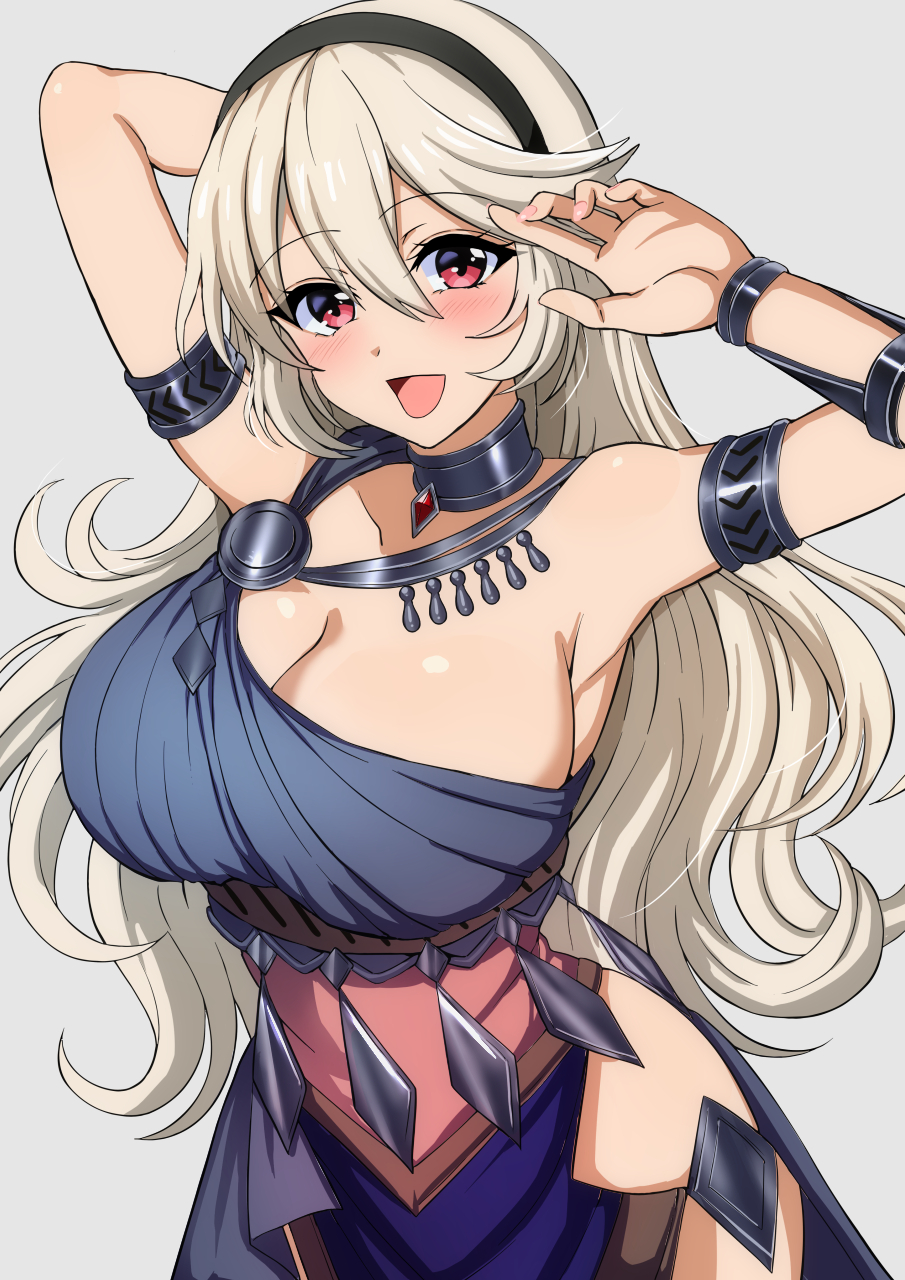 breasts, corrin (fire emblem), corrin (fire emblem) (female), dancer (three houses), female, female only, fire emblem, fire emblem fates, goma tarata, nintendo, open mouth, solo