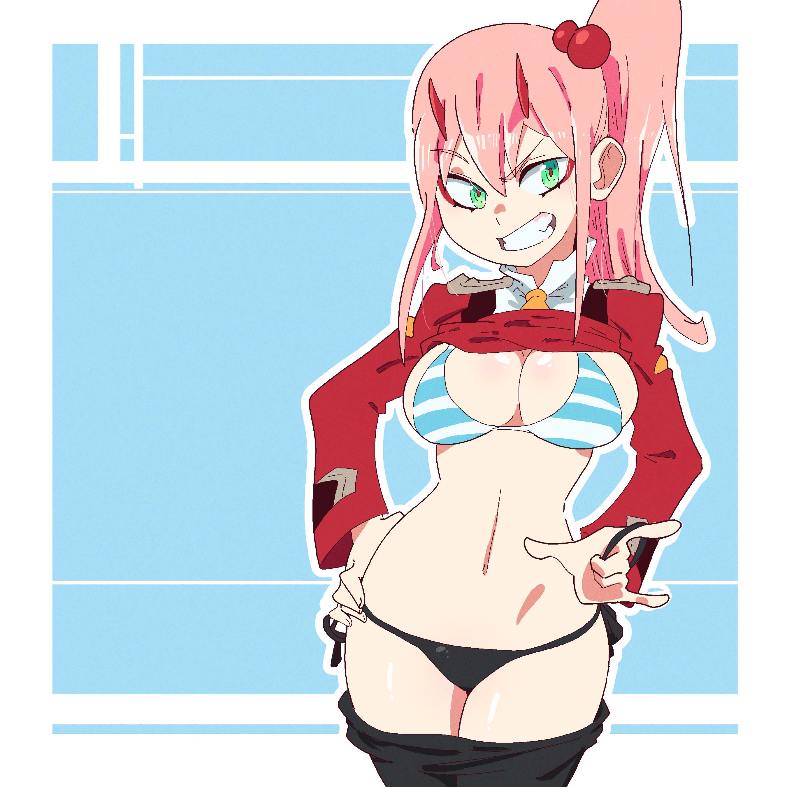 darling in the franxx, female, scott malin, tagme, zero two (darling in the franxx)