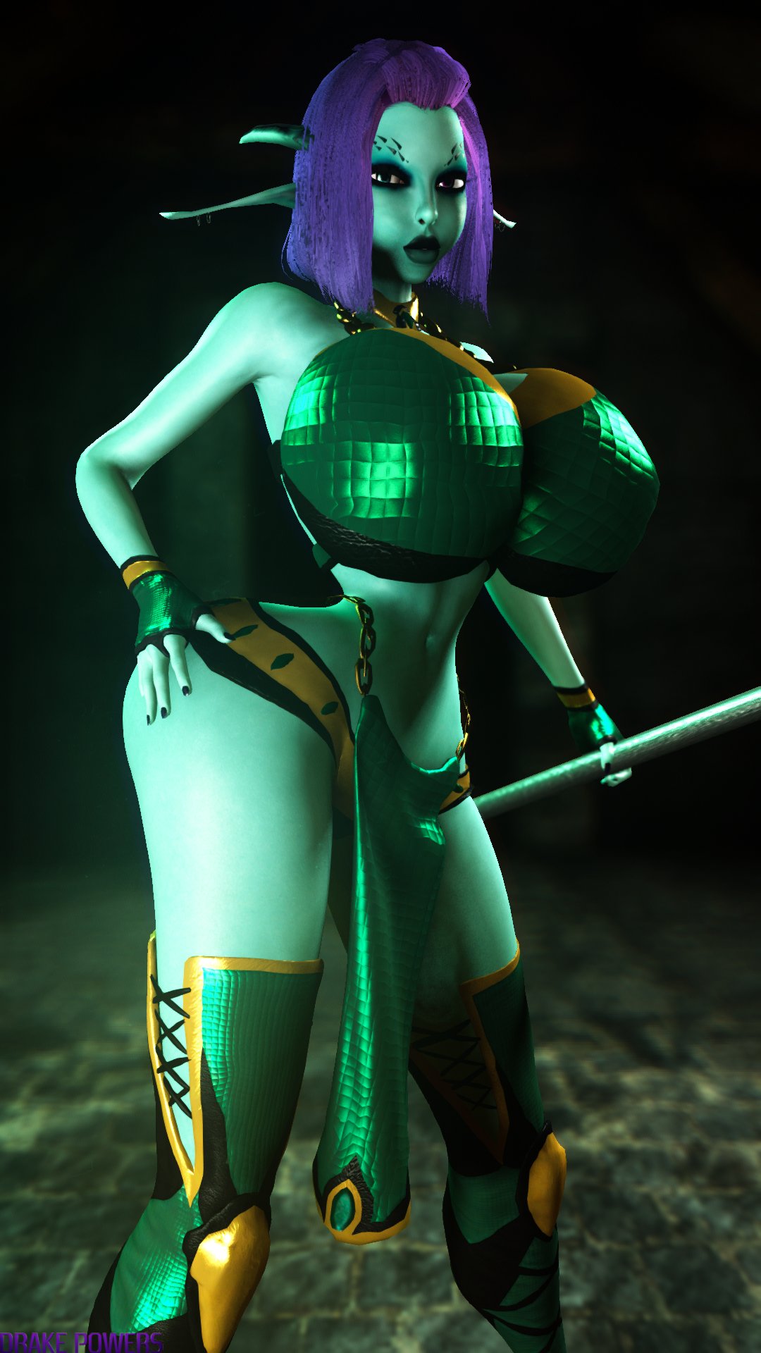 1girls 3d alternate_breast_size alternate_version_available assassin big_breasts blue_body blue_hair blue_skin breasts cleavage clothed clothes clothing cosplay drakepowers elf elf_ears elf_female elf_girl female female_only garry's_mod hips jade_(cosplay) kunoichi long_ears long_pointy_ears midway mortal_kombat mortal_kombat_(2011) netherrealm_studios ninja outfit pointy_ears short_hair solo solo_female soria thick_hips thick_legs thick_thighs thin_waist unreal_tournament voluptuous waist wide_hips