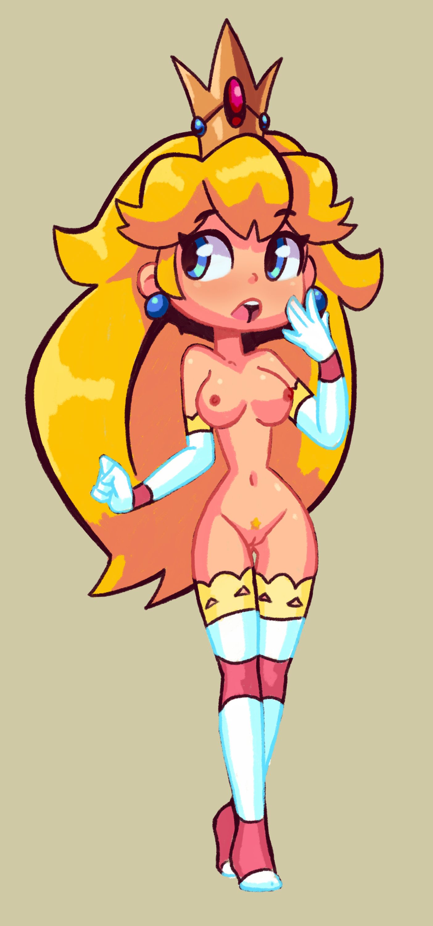 Princess Peach (Mario (Series)) Rule 34 Image