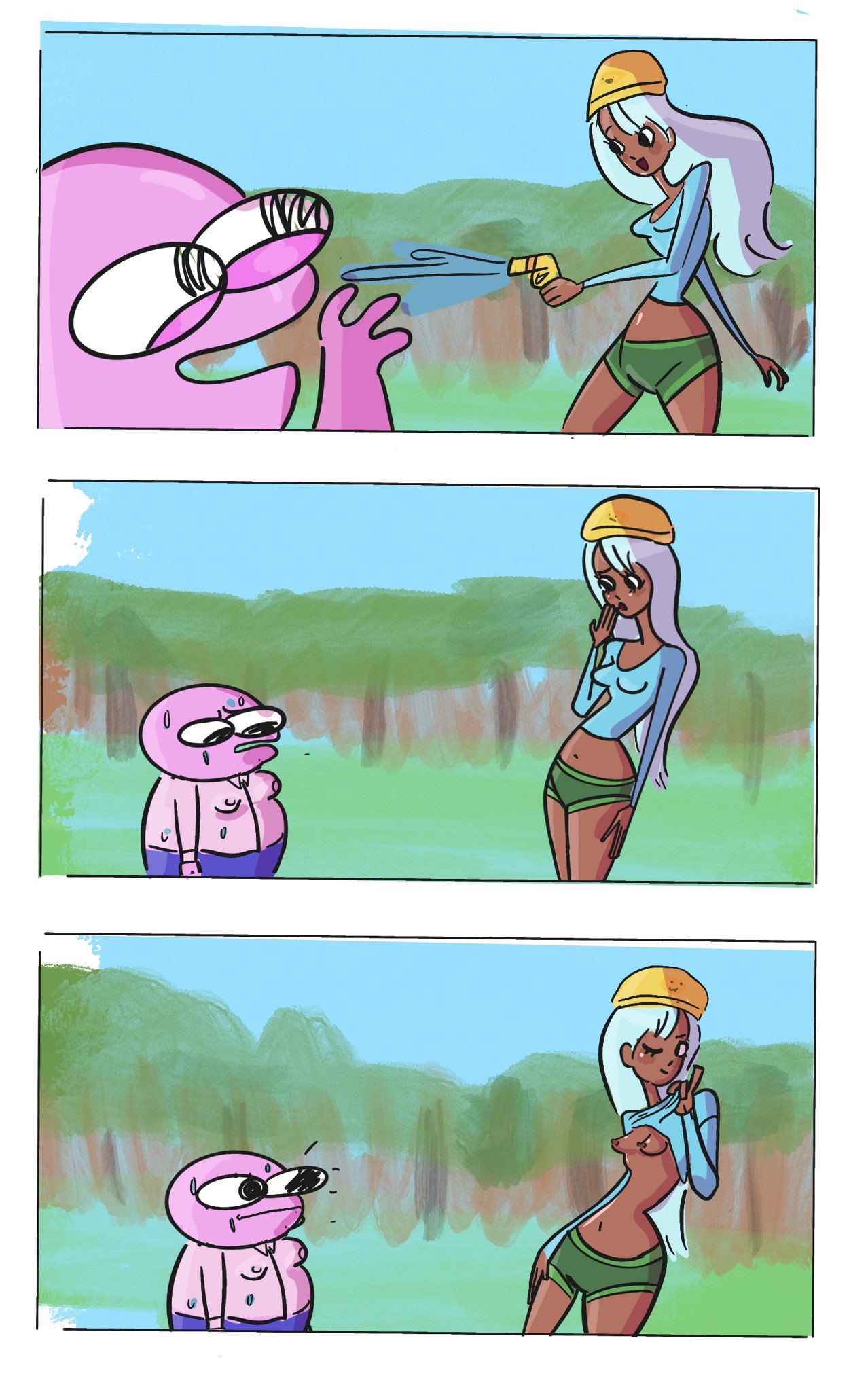 Dolly Dimpley (Smiling Friends) Rule 34 Image