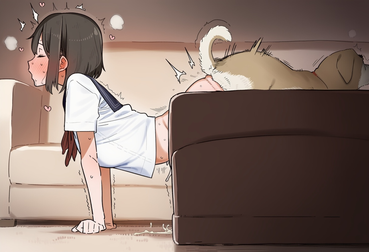 ai generated, all fours, artist request, ass to ass, bangs, blush, brown hair, canid, canine, canine on human, canis, cheating, cheating female, cheating girlfriend, cucked by beast, cuckold, cuckold pov, cuckolding, cum, domestic dog, female, female on feral, feral, feral on female, feral on human, feral penetrating, feral penetrating human, hidden sex, human, human female, human on feral, human penetrated, knotting, knotting position, light skin, light-skinned female, male, netorare, ntr, sex, stealth, stealth sex, tagme, zoophilia