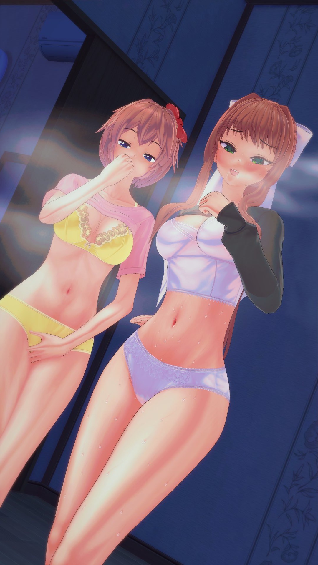 Monika (Doki Doki Literature Club) Rule 34 Image