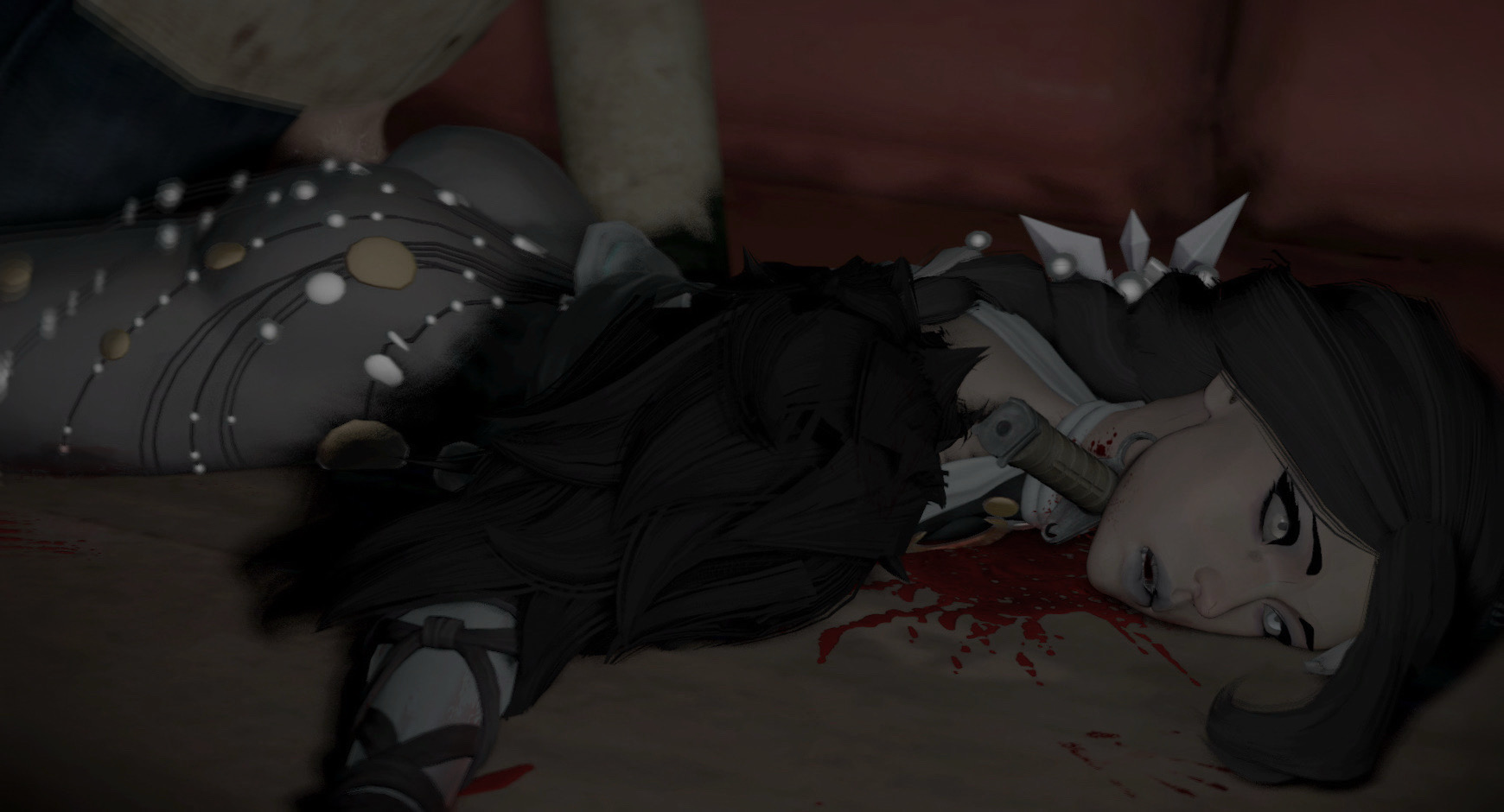 3d, blood stain, corpse, dead, death, female death, forced, gore, guro, killed, luna snow, luna snow (marvel rivals), marvel, marvel rivals, murdered, necrophilia, raped by enemy, snuff, straight, violent rape