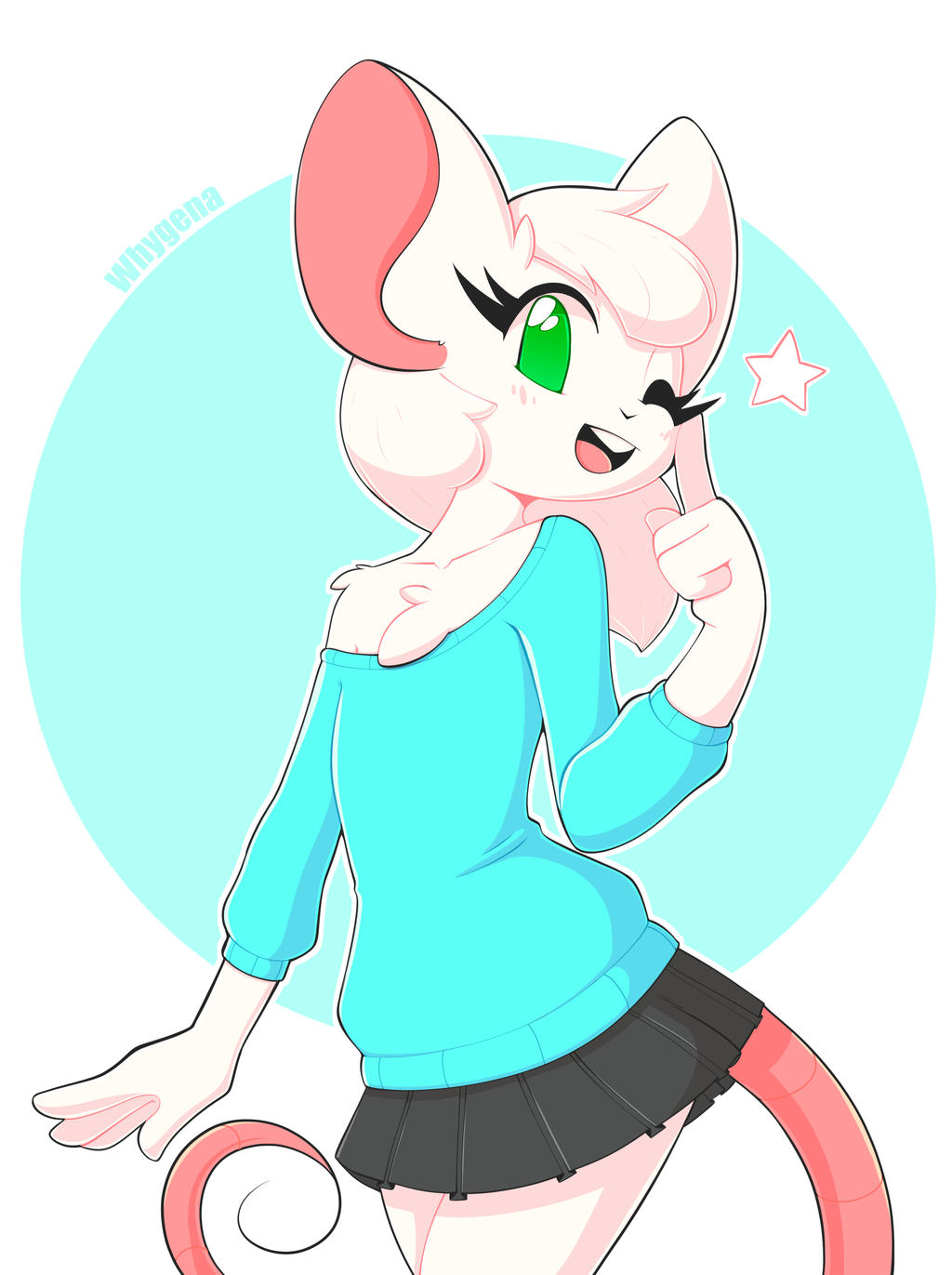 1boy, femboy, fur, furry, furry only, male, male only, posing, rat, reggie (whygena), sfw, simple background, solo, tagme, trap, whygena
