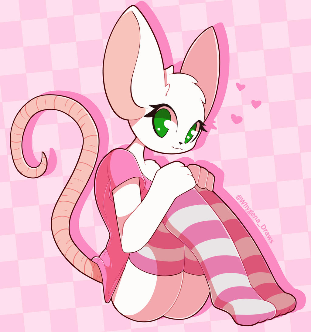 :3, 1boy, 2d, cute, femboy, fur, furry, furry only, green eyes, male, reggie (whygena), solo, stockings, tagme, trap, whygena