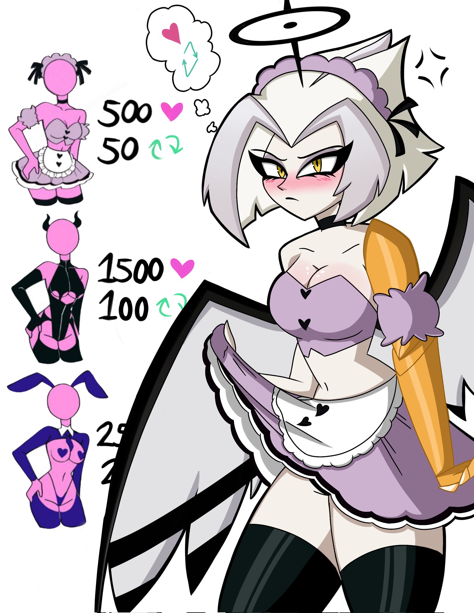 hazbin hotel, lute (hazbin hotel), sexy, tagme, the titan draw