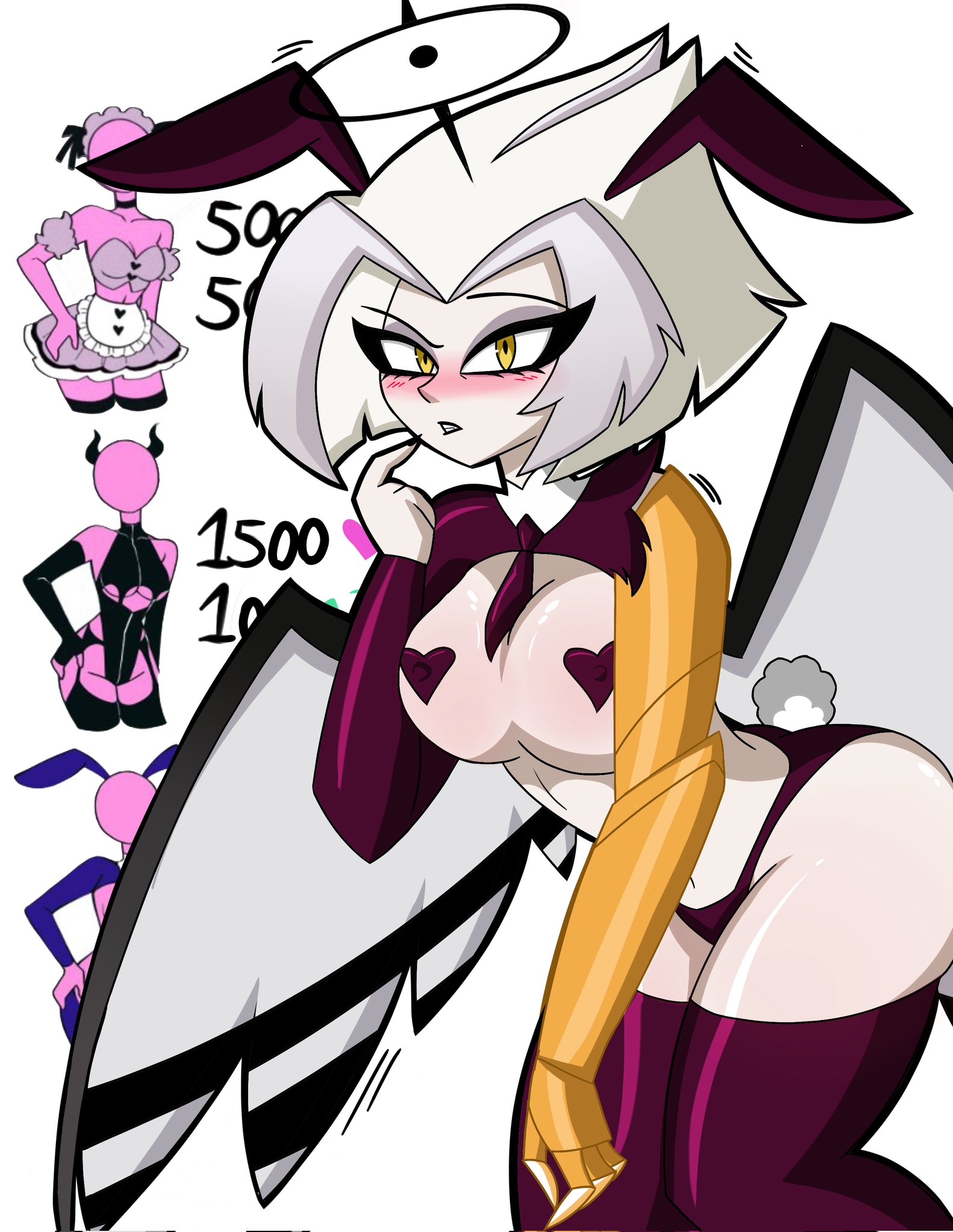 hazbin hotel, lute (hazbin hotel), sexy, tagme, the titan draw