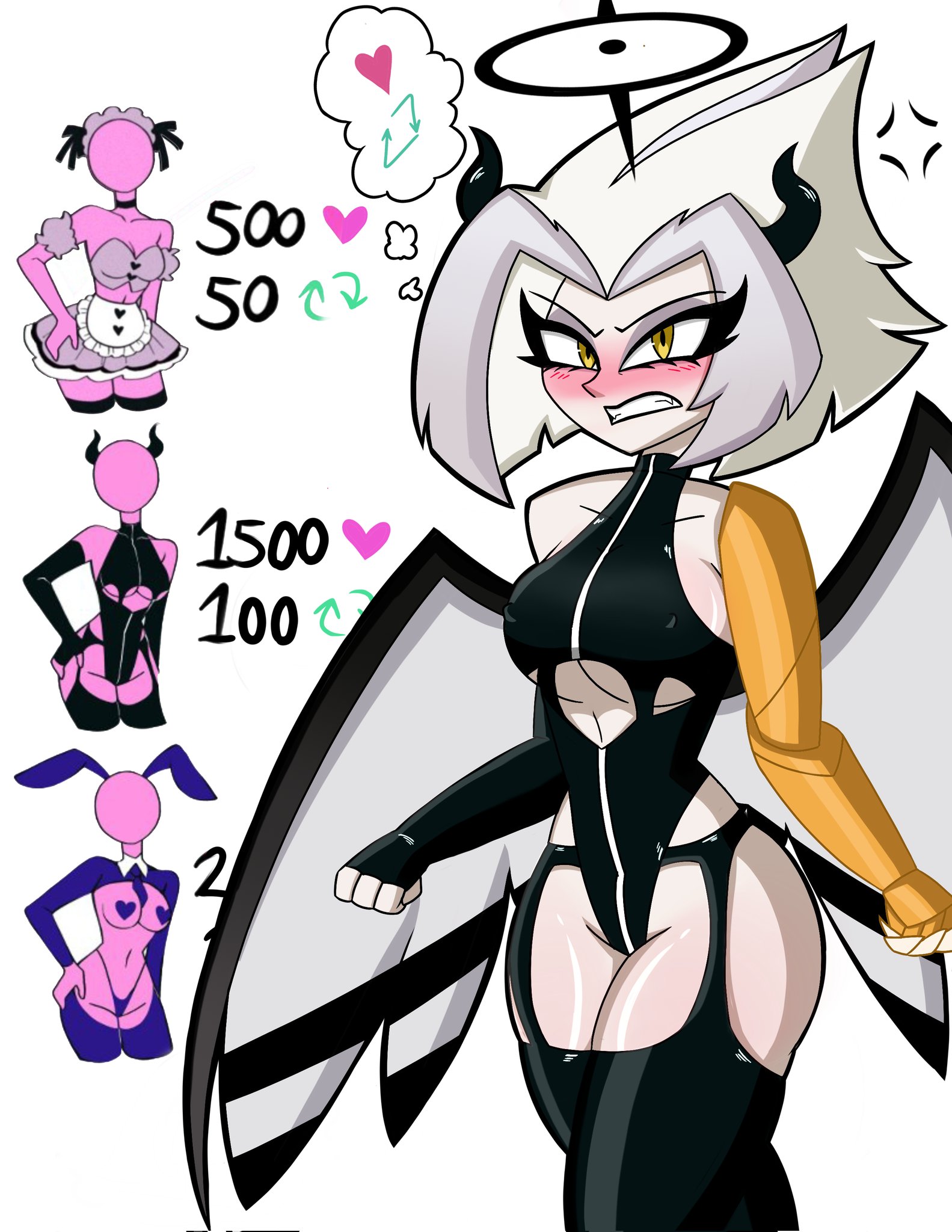hazbin hotel, lute (hazbin hotel), sexy, tagme, the titan draw