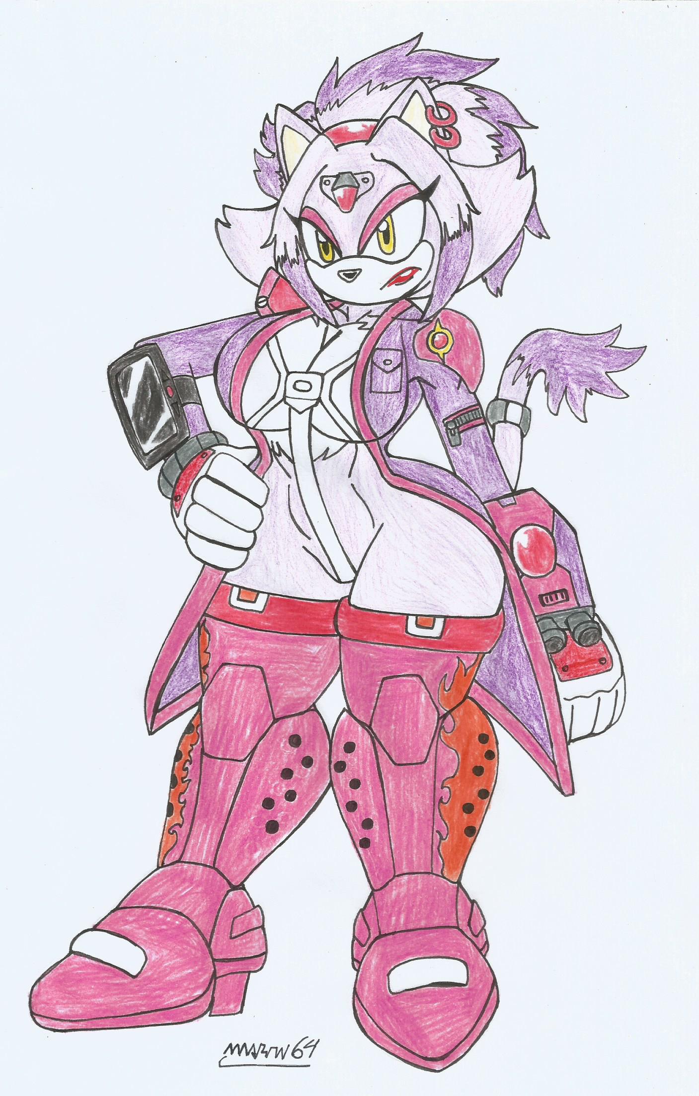 Blaze The Cat (Sonic (Series)) Rule 34 Image