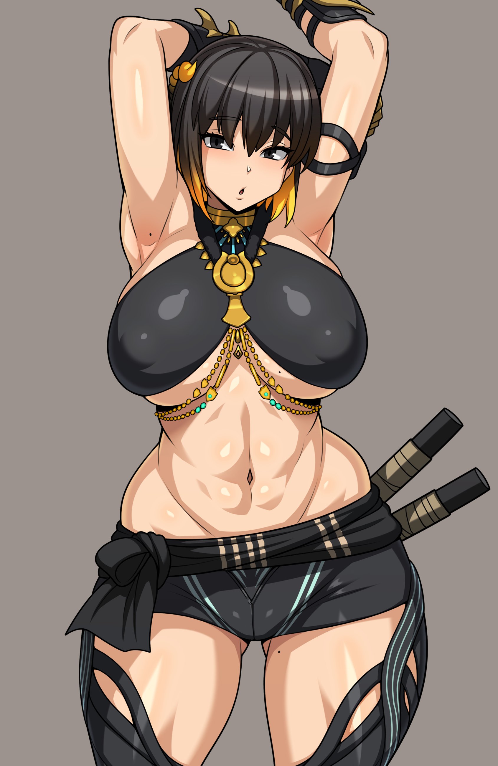 1girls, armpits, breasts, female, huge breasts, jmg, monster hunter, monster hunter wilds, original character, tagme