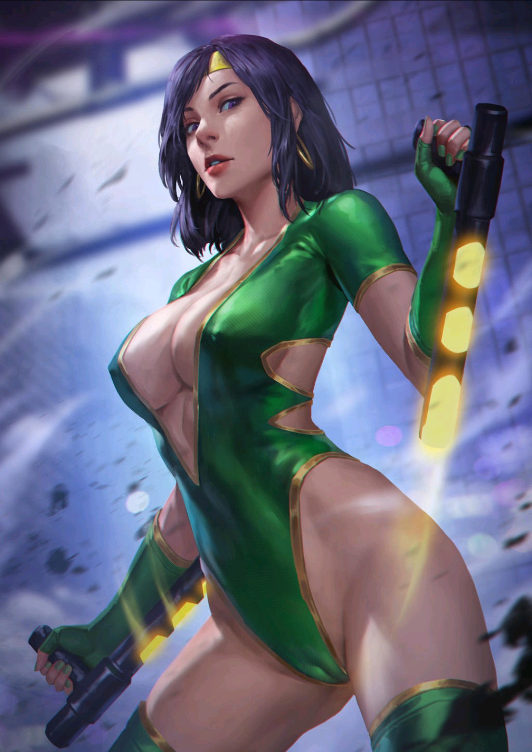 Black Orchid (Killer Instinct) Rule 34 Image