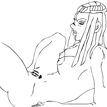 dickergazer ermes_costello female jojo's_bizarre_adventure stone_ocean tagme