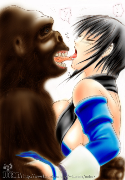 bestiality female gorilla lucretia samurai_shodown shiki_(samurai_shodown) snk zoophilia