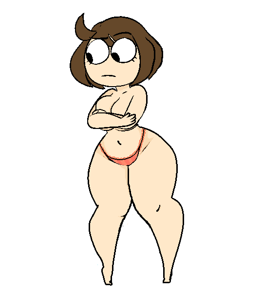 1girls big_breasts breasts brown_hair claire_&_james clarissa_macias female_focus female_only james_bear short_hair thick_thighs thighs youtube youtuber