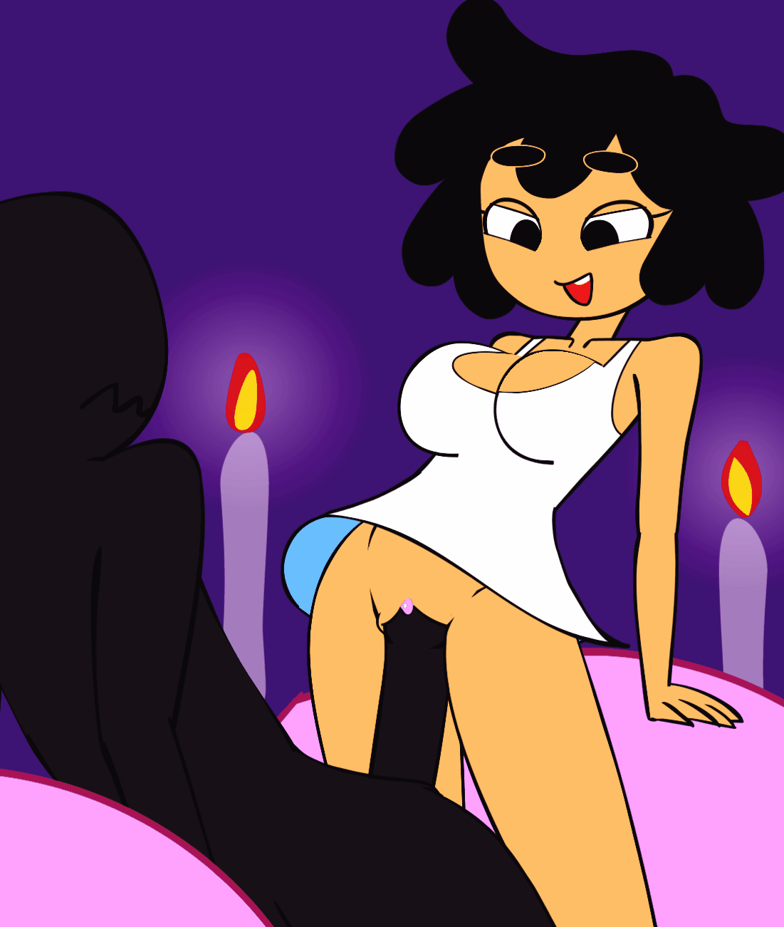 1girls, animated, bouncing breasts, breasts, cleavage, color, colored, female, huge breasts, male, male/female, minus8, original, pussy, straight, summer7, tagme, vaginal