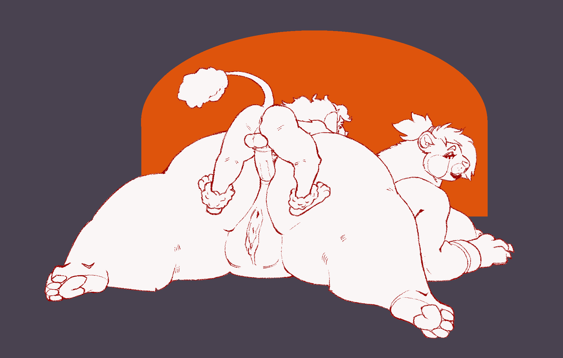 anal, anal sex, animated, anthro, anus, ass, backsack, balls, ballsack, big ass, big breasts, big butt, bouncing balls, breasts, character request, duo, female, from behind position, fur, furry, fuzzamorous, genitals, hi res, huge ass, huge butt, hyper, hyper ass, hyper butt, larger female, loop, lying, male, male/female, mammal, monochrome characters, nipples, on front, original, original character, original characters, penetration, penis, perching position, pussy, sex, short playtime, size difference, small dom big sub, smaller male
