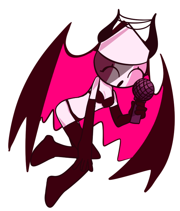 1girls :o bending_over bra closed_eyes demon female female_only flying friday_night_funkin friday_night_funkin_mod horns long_gloves mic microphone mid-fight_masses mid-fight_masses_(fnf_mod) nun open_mouth panties sarvente_(demon_form) sarvente_(dokki.doodlez) sarvente_(friday_night_funkin) thighhighs underwear