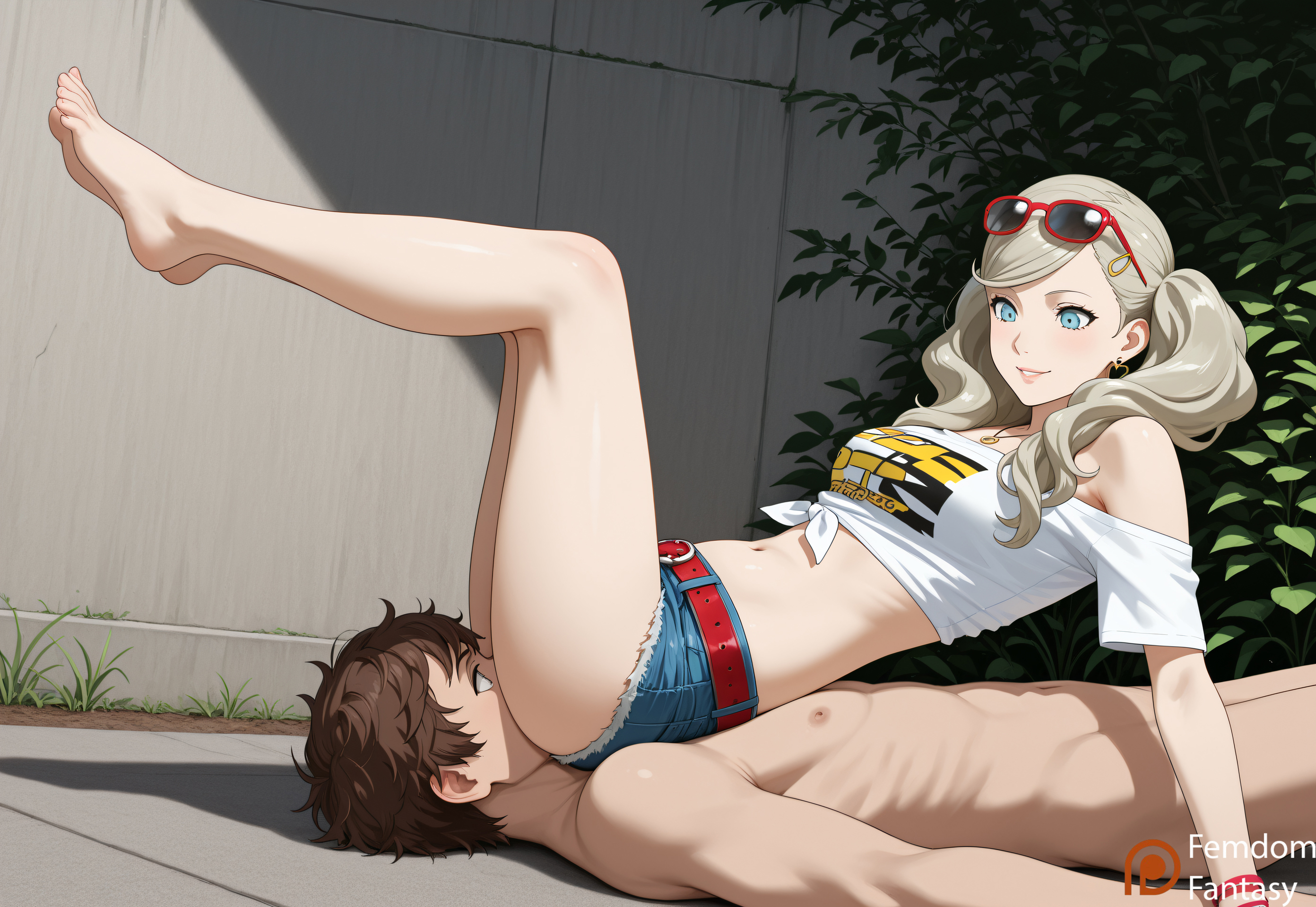 1boy, 1boy1girl, 1girls, ai generated, anal, anal licking, ann takamaki, anus, anus lick, anus peek, ass, ass lick, ass licking, atlus, detailed, dominant, dominant female, domination, dominatrix, female, femdom, femdomfantasyai, forced, high resolution, highres, human, kissing, licking, licking ass, licking pussy, obey, persona 5, pussy juice, pussy licking, submission, submissive, submissive male, taller girl, tongue, tongue out, tonguejob, worship, worship play, worshipping ass