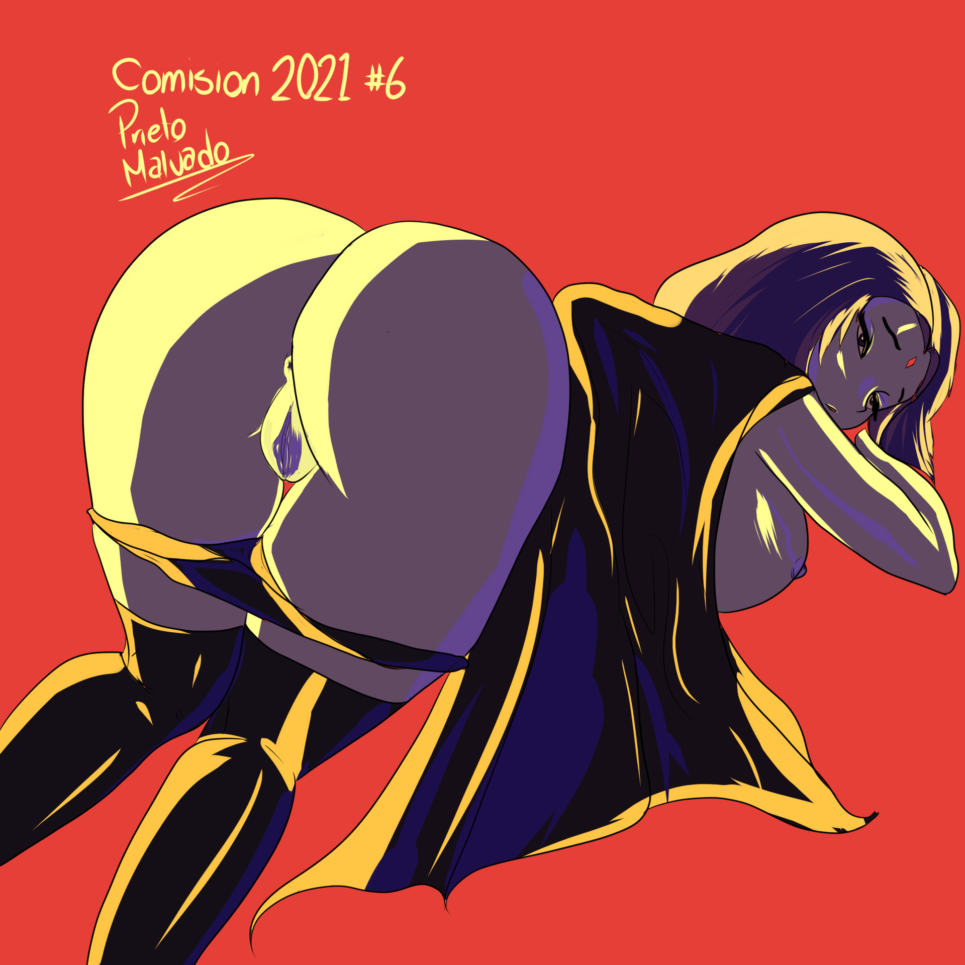 1girls, 2021, anus, big breasts, breasts, cape, cartoon network, dc, dc comics, demon, demon girl, female, female only, forehead jewel, grey skin, head down ass up, presenting, purple hair, pussy, rachel roth, raven (dc), red background, simple background, solo female, straight hair, superheroine, teen titans, underwear, underwear down, vagina