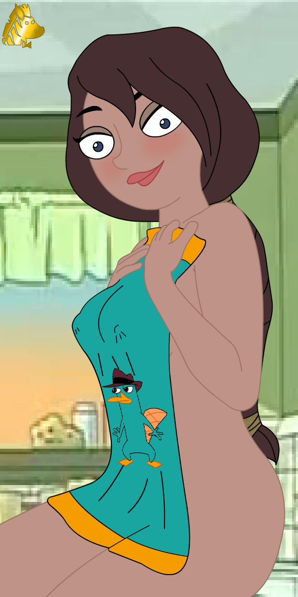 1girls disney disney_channel female_only lyla_lolliberry perry_the_platypus phineas_and_ferb