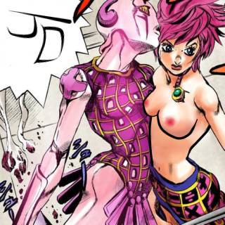 edit edited female hirohiko_araki jojo's_bizarre_adventure notorious_b.i.g spice_girl stand_(jjba) trish_una vento_aureo