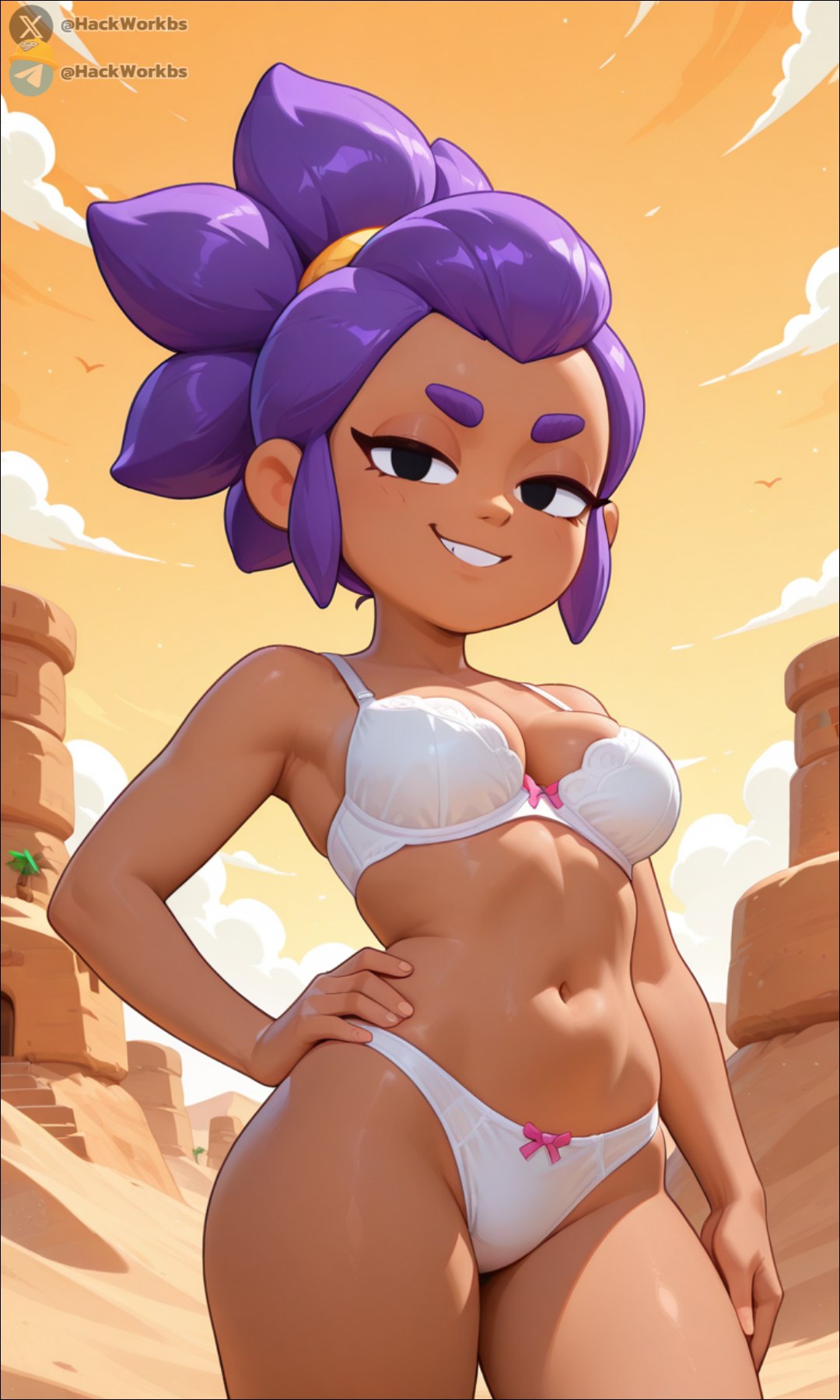 Shelly (Brawl Stars) Rule 34 Image