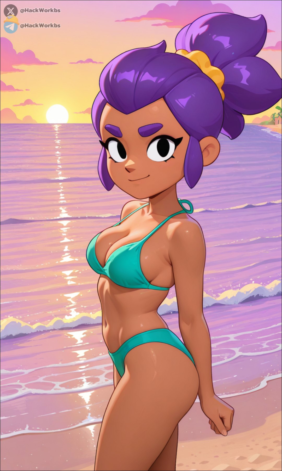 Shelly (Brawl Stars) Rule 34 Image