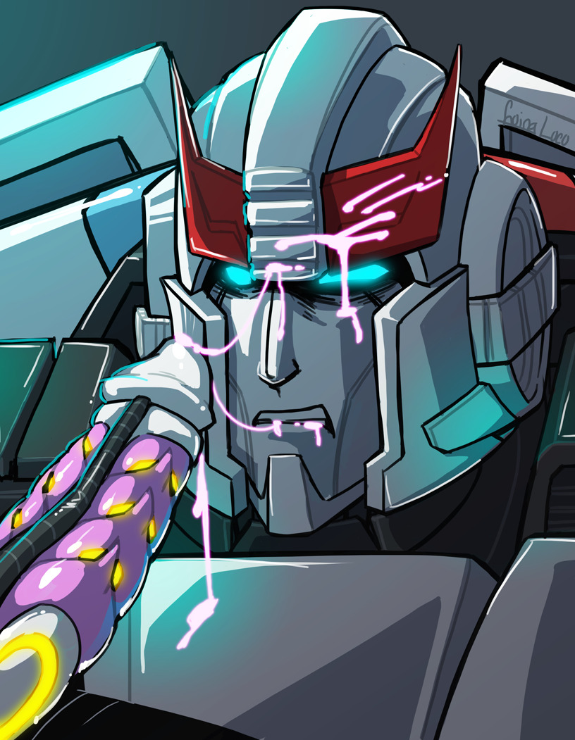 after_oral angry arcee blue_eyes cum_in_ass cum_on_face erect_penis futa_on_male futanari goingloco idw_comics idw_publishing oral prowl_(transformers) robot transformers