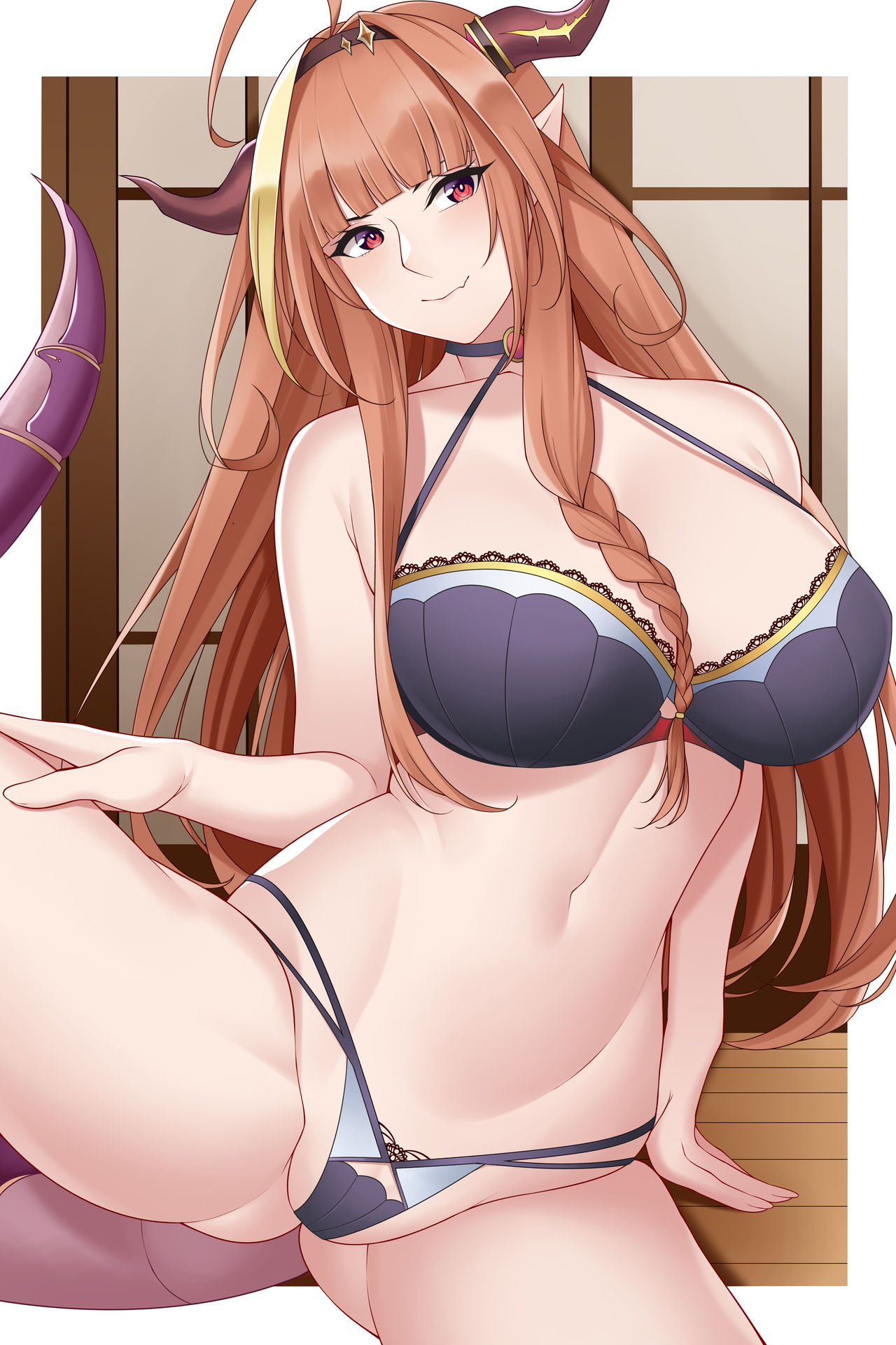 1girls, aslindsamure, bikini, female, female only, higher resolution available, holoforce, hololive, hololive japan, kiryu coco, multi-strapped bikini, solo, solo female, tagme, virtual youtuber, youtube