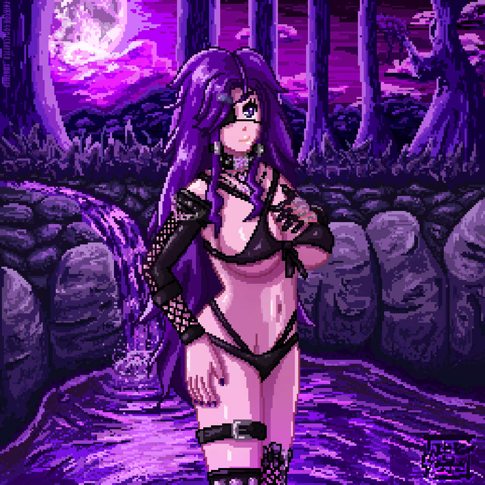 crafted_lightning levina_(oc) oc original_character pixel_art tagme