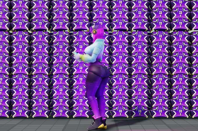 1girls 3d ass baseball_cap big_ass black_footwear blue_jacket blue_sleeves breasts clothed clothing female female_only fey_yoshida footwear headphones heyits_aaron holding_object jacket legwear long_hair long_sleeves lootbox medium_breasts metaverse_champions phone pink_hair purple_cap purple_hat purple_legwear roblox roblox_rthro robloxian side_view sideboob sleeves solo solo_female standing thick_thighs thighs white_skin