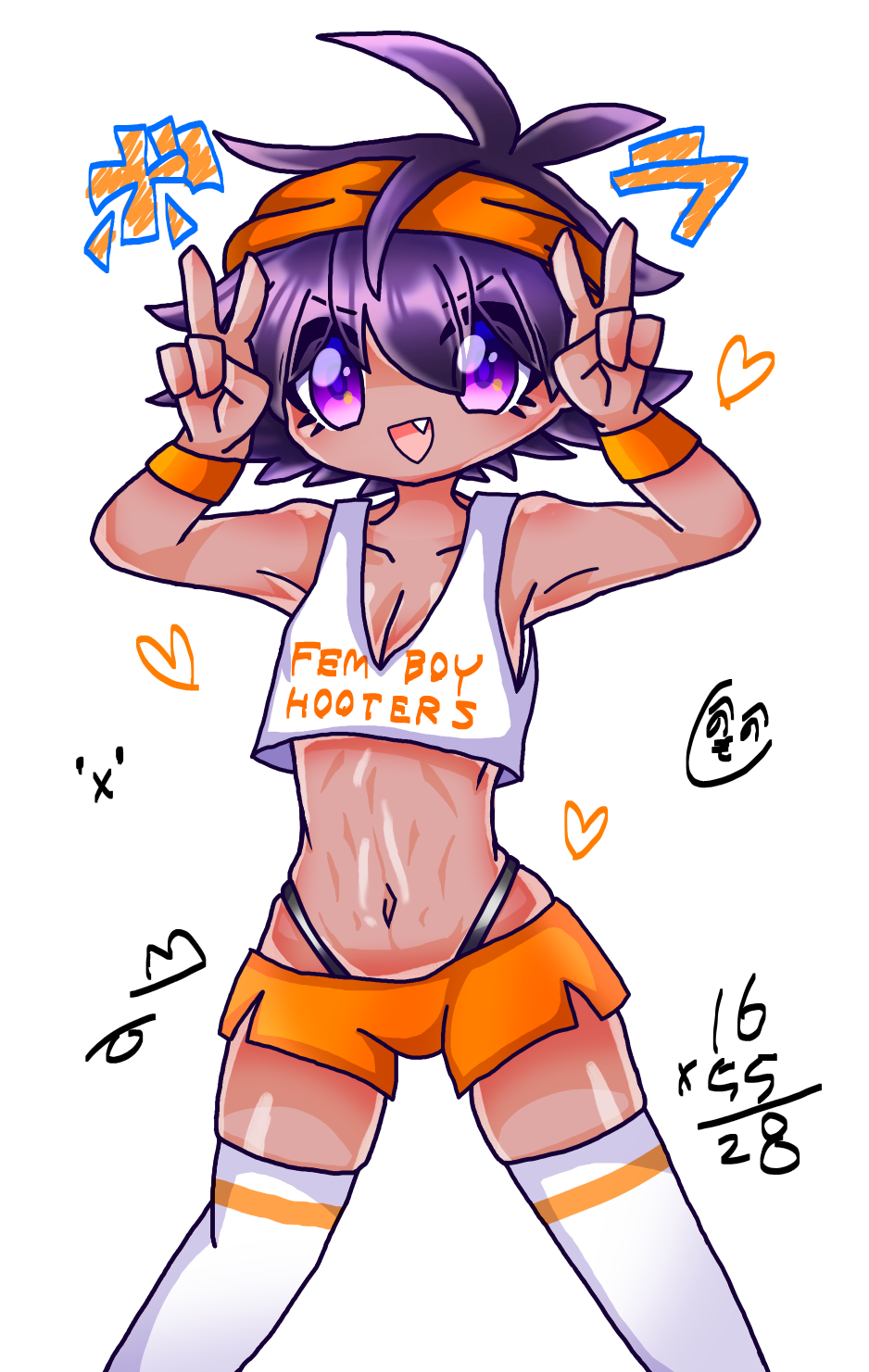 femboy femboy_hooters jojo's_bizarre_adventure kehiko narancia_ghirga trap vento_aureo