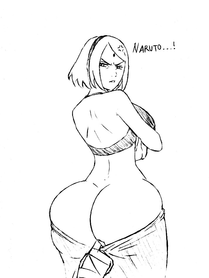 annoyed, ass, assisted exposure, biggies00, boruto: naruto next generations, bra, breasts, cheating, cheating husband, cheating wife, clothing, exposed ass, favorite, female, huge breasts, male, naruto, naruto (series), netorare, ntr, pants pull, sakura haruno, unseen male face, uzumaki naruto