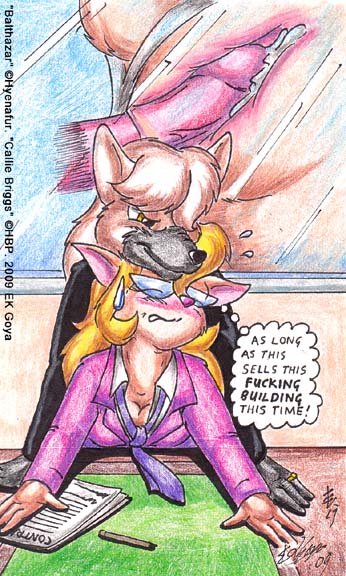 2009 anthro callie_briggs ek_goya office_lady swat_kats vaginal_penetration x-ray