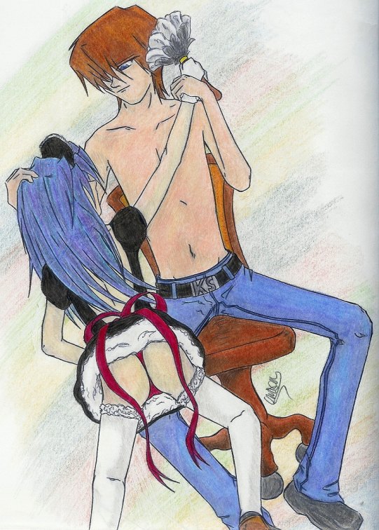 crossdressing incest kaiba_mokuba kaiba_seto mokuba_kaiba seto_kaiba tagme yu-gi-oh!