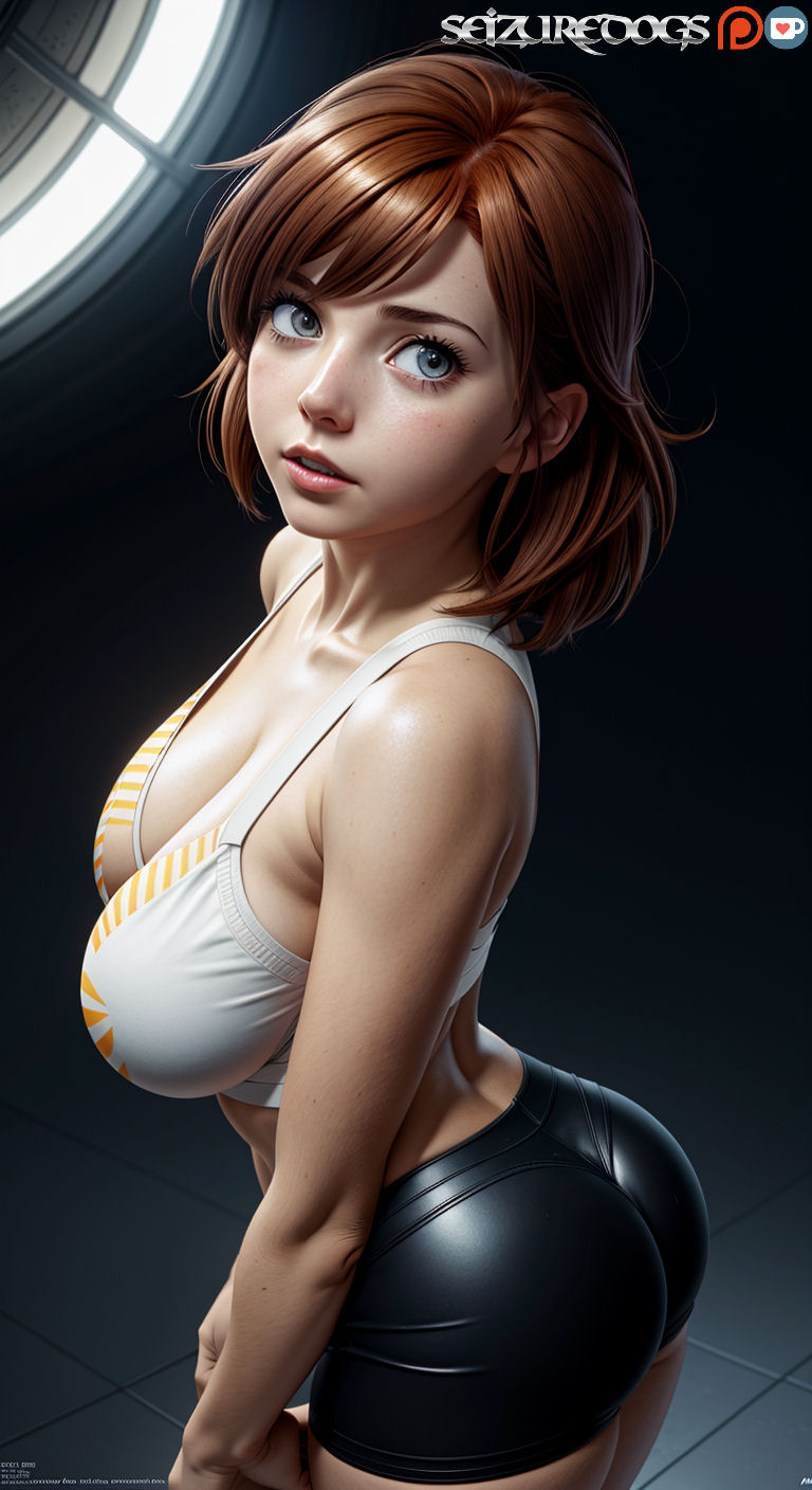 ai_generated female female_only gym_uniform my_hero_academia ochako_uraraka seizuredogs sfw solo_female uraraka_ochako