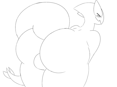 animated, anthro, ass, ass shake, balls, ballsack, bulge, fat ass, femboi lugia, femboy, flaccid, furry, furry ass, furry only, furry tail, happy, jiggling ass, lugia, male, male only, penis, pokemon, pokemon (species), smiling, solo, twerking